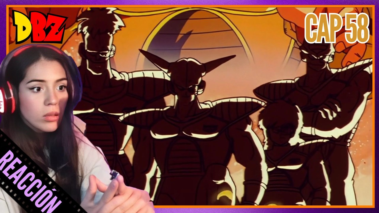 Las FUERZAS ESPECIALES GINYU /DRAGON BALL Z REACCIÓN CAP 58 ESPAÑOL LATINO por PRIMERA VEZ