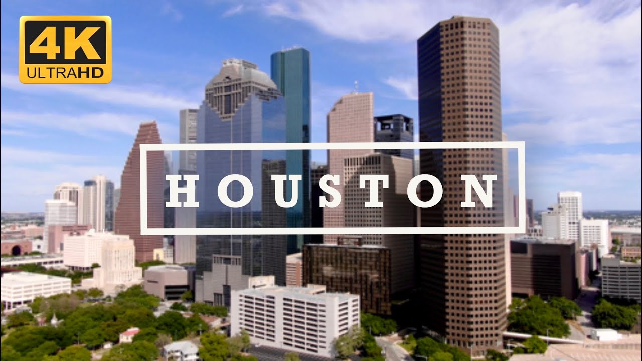 Houston, Texas. USA 🇺🇸| 4K Drone Video