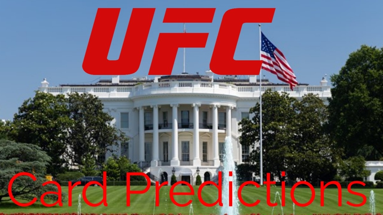 UFC White House Fights On Card Predictions
