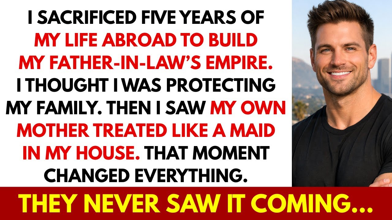 After 5 Years Abroad, I Came Home to See My Wife Treat My Mother Like a Maid — I Walked Away