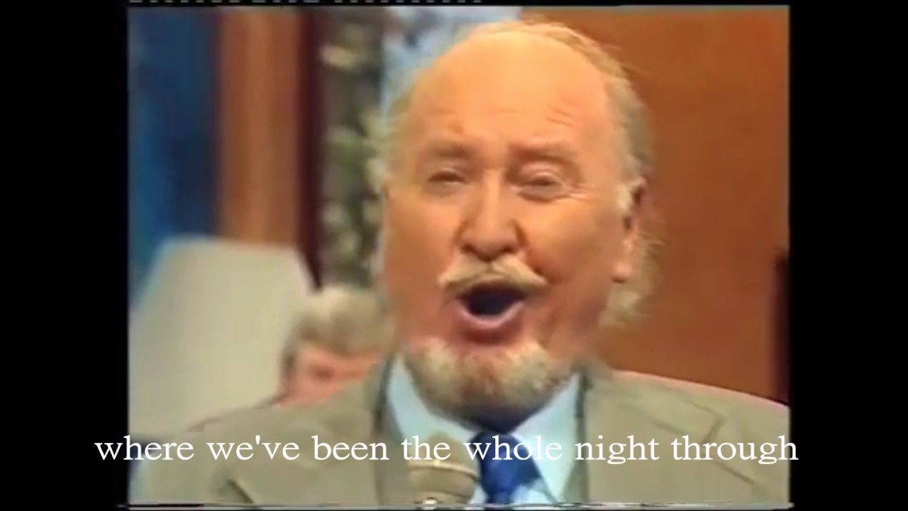 Hear My Song , Violetta by Josef Locke 1984 live , The great Irish tenor   " Hear My Song "  1947