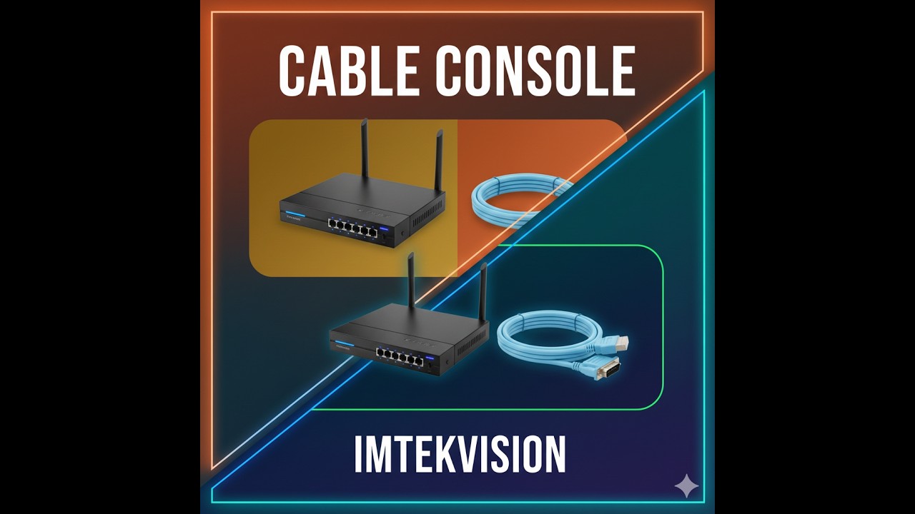 Le cable console, à quoi il sert !