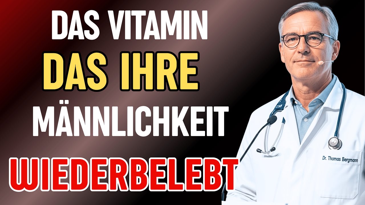 MÄNNER 50+: Dieses einfache VITAMIN am Abend für IHRE POTENZ und erholsamen Schlaf | Dr. Bergmann