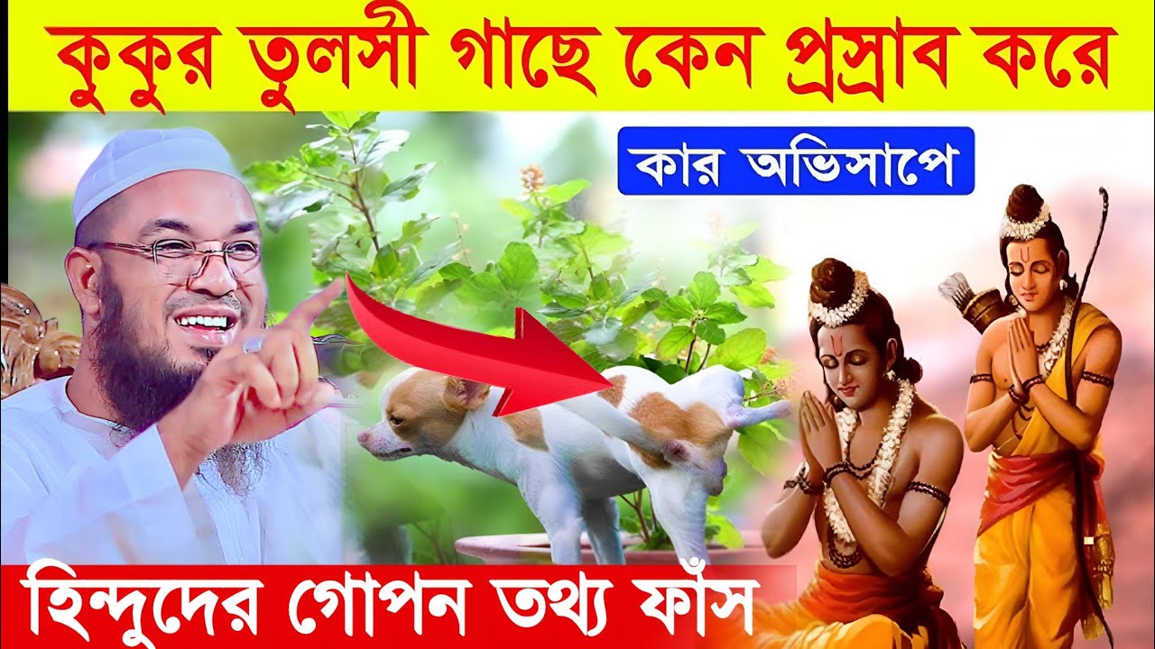 কুকুর কেন হিন্দুদের তুলসী গাছে  প্রস্রাব করে গোপন তথ্য ফাঁস || Abdul Rahman Jami ||আব্দুর রহমান জামী