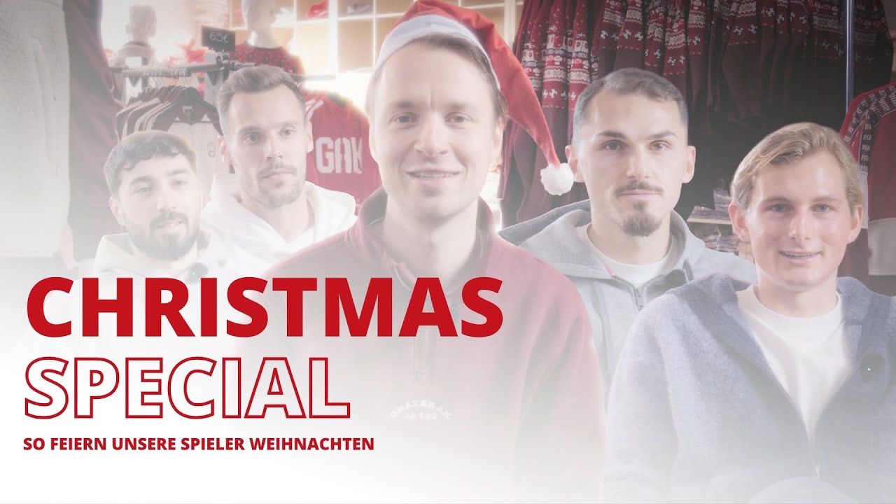 So feiern unsere Spieler Weihnachten | Grazer Stadtklub-Gespräch Spezial