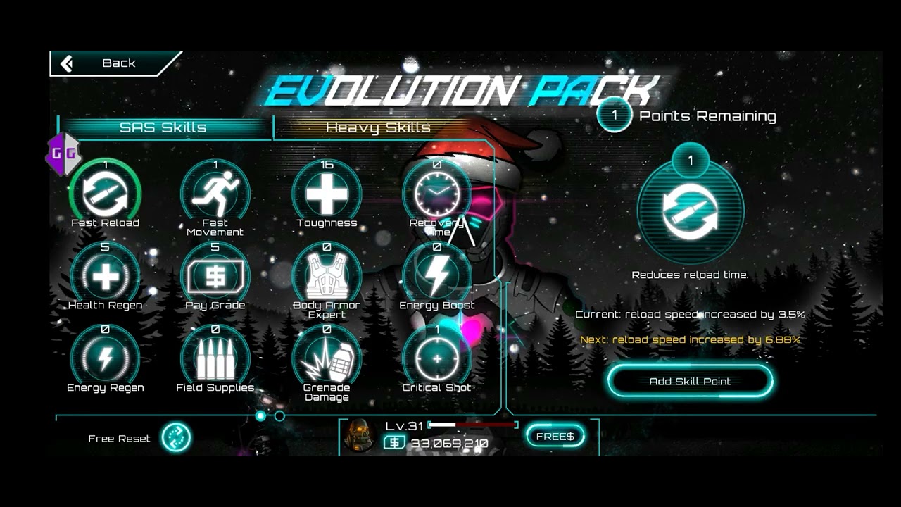 Fast movement and fast Reload:V