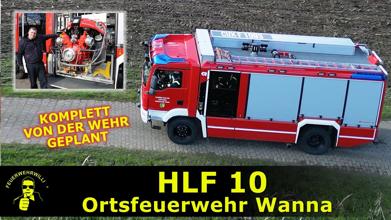 HLF 10 der FF Wanna