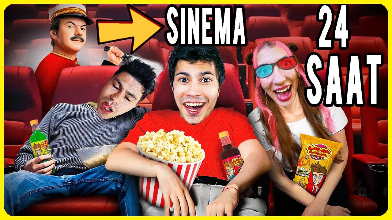 GECE GİZLİCE SİNEMAYA GİRDİK MERT SARI