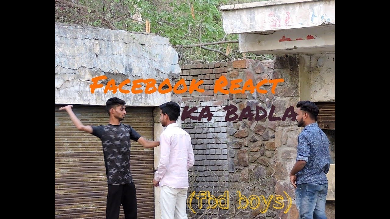 Facebook react ka badla - fbd boys | zibran salman