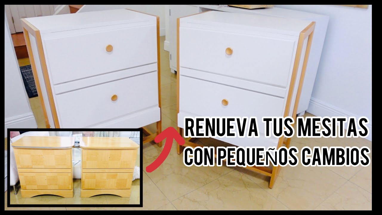 COMO RENOVAR TUS MUEBLES VIEJOS O ANTIGUOS Y DARLE ACABADO MODERNO /COMO PINTAR TUS MUEBLES VIEJOS 😱