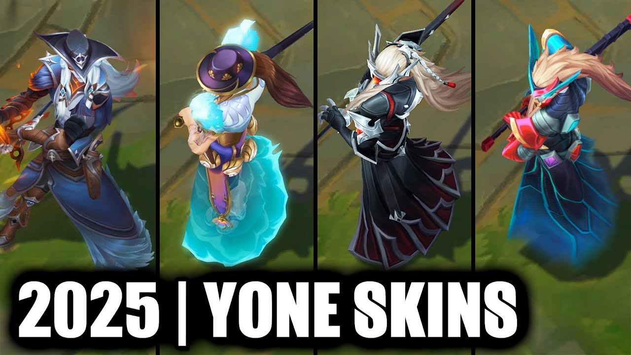 ALL YONE SKINS SPOTLIGHT 2025 | League of Legends