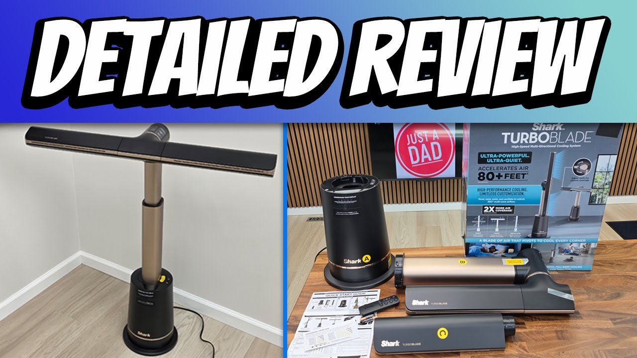 Shark TurboBlade Fan UNBOXING & REVIEW - It looks sharp and I'll tell you my thoughts!
