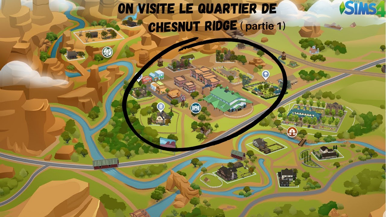 🐎Chesnut Ridge / rénovation des quartiers / partie 1 (sims4)