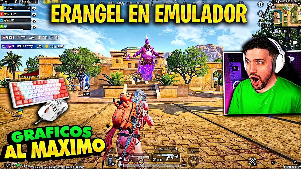 Así se ve ERANGEL en EMULADOR en PUBG MOBILE 3.1 - GRAFICOS ULTRA y AL MAXIMO 90FPS