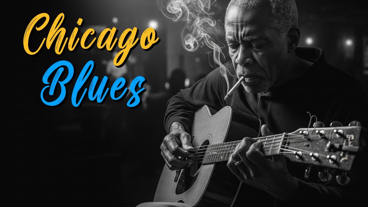 💔 Orphan Chicago Blues for No Family & Alone | Midnight Blues Voice