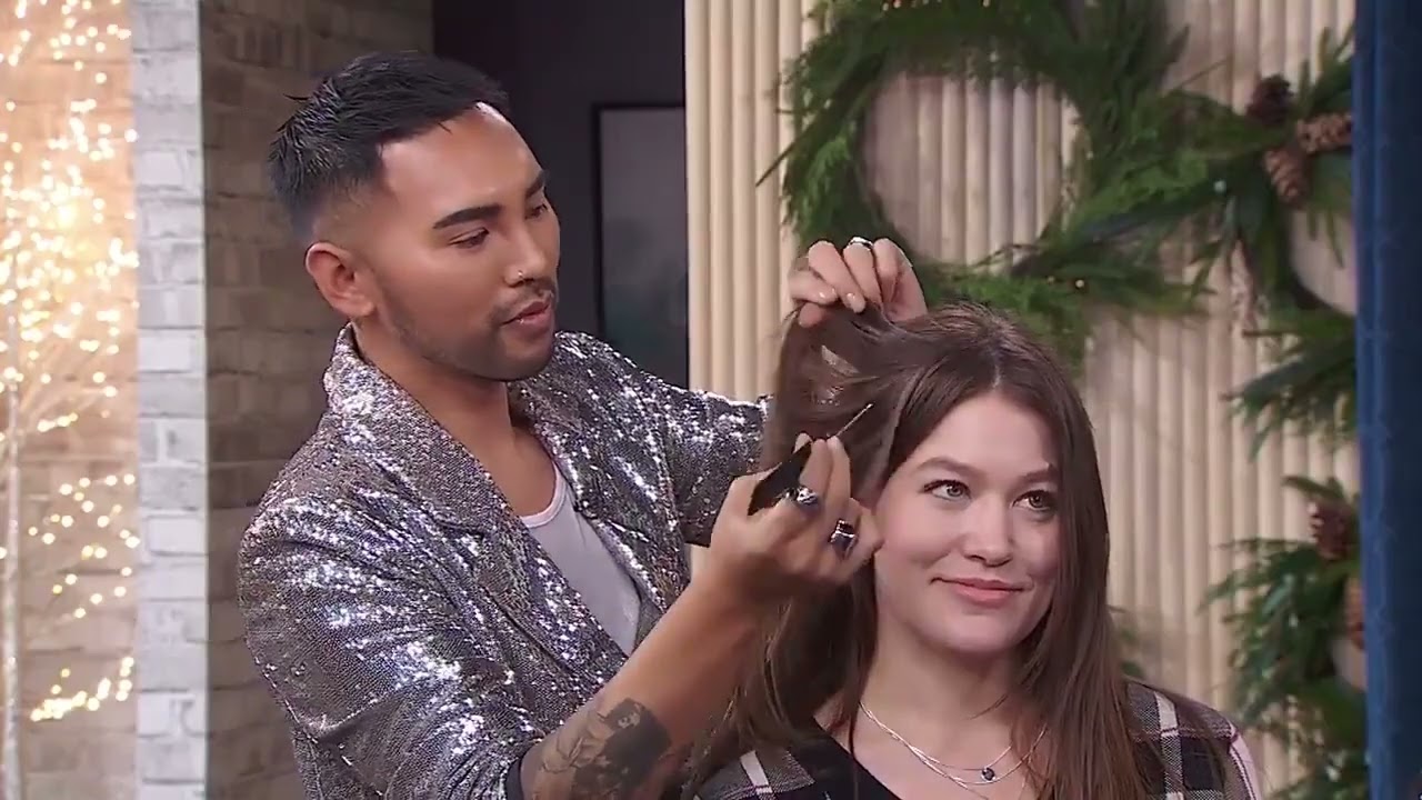 Roger Medina with Tracy Moore on Cityline - 4 hair extension techniques to freshen up your look