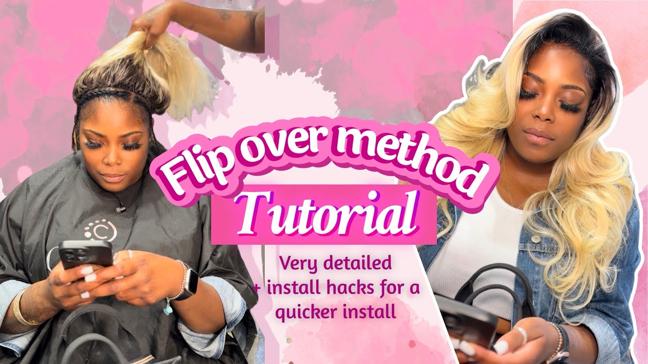 Beginners: Master the flip over sew-in like a pro 💅🏾