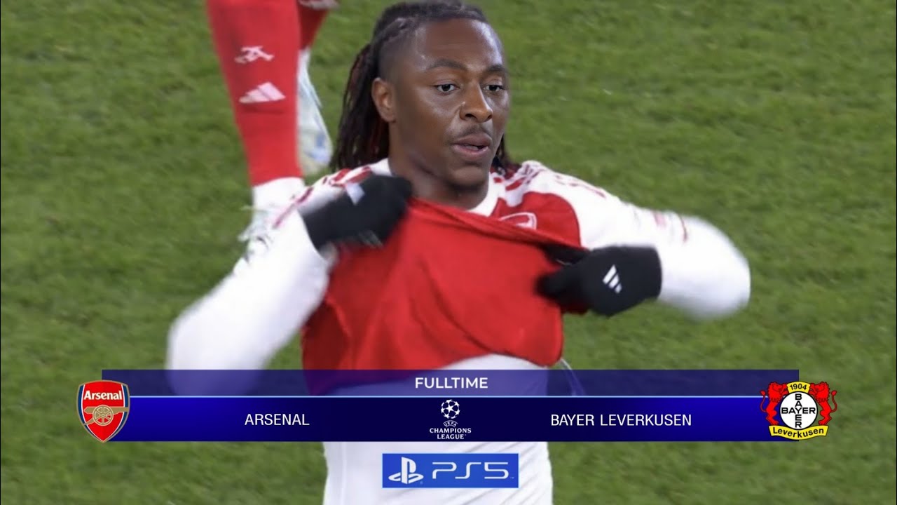 Rice & Eze Screamers | Arsenal vs Leverkusen (2-0) | Champions League 2026 Highlights | AGG 3-1 