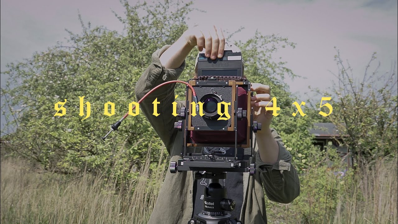 Shooting 4x5 for the first time | CHAMONIX H1 | (feat. Heiner & Heinrich)
