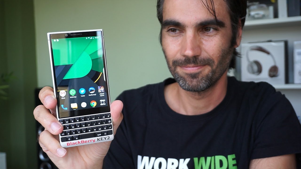 BlackBerry Key2, con teclado QWERTY | unboxing y pre review en español