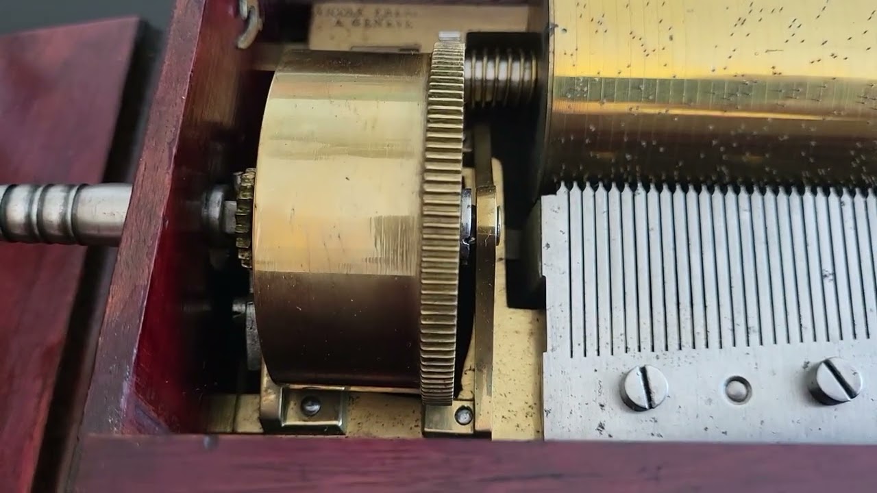 Antique Cylinder Music Box by Nicole Frères (Inv#18)