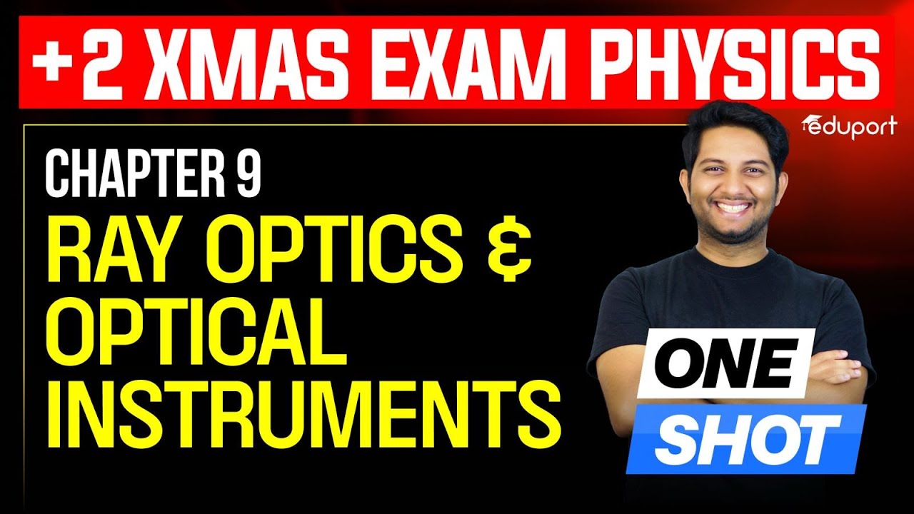 Plus Two Physics Ray Optics and Optical Instruments Chapter 9 Christmas Exam 2025 | Eduport Plus Two