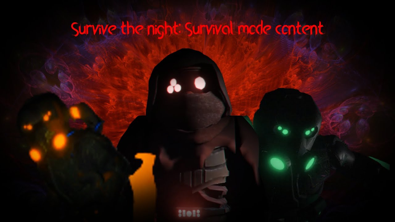 Roblox Survive the Night: Survival mode content