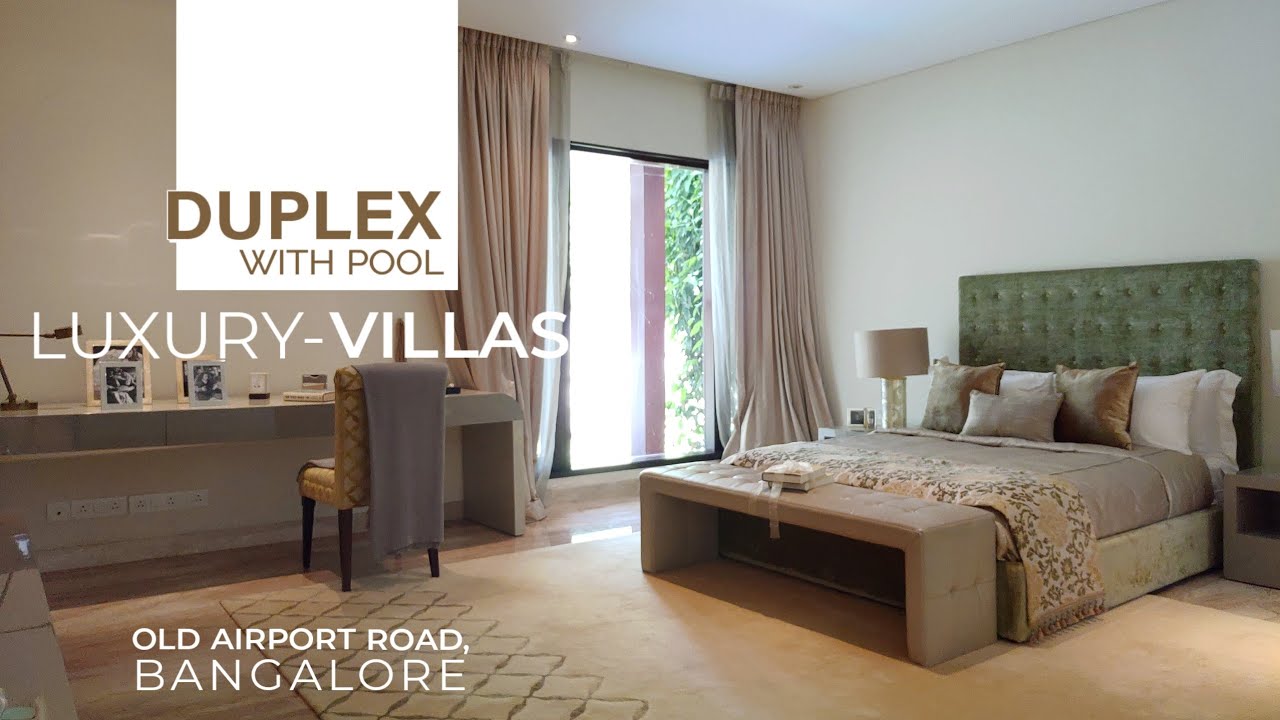 Ultra Luxury 4BHK Villas Near Leela Palace Hotel! | Old Airport Road Bangalore | Villaments