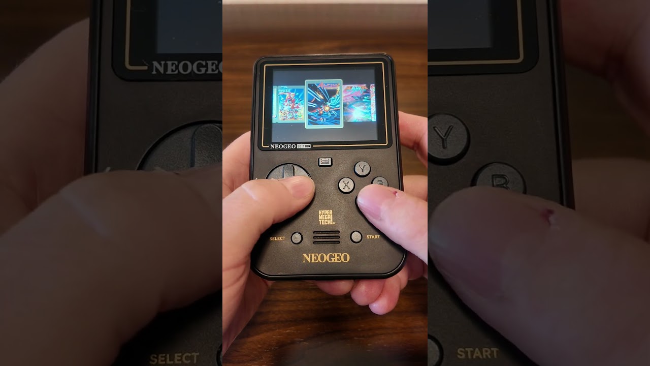 NeoGeo Super Pocket &ndash; Uruchomienie i gry