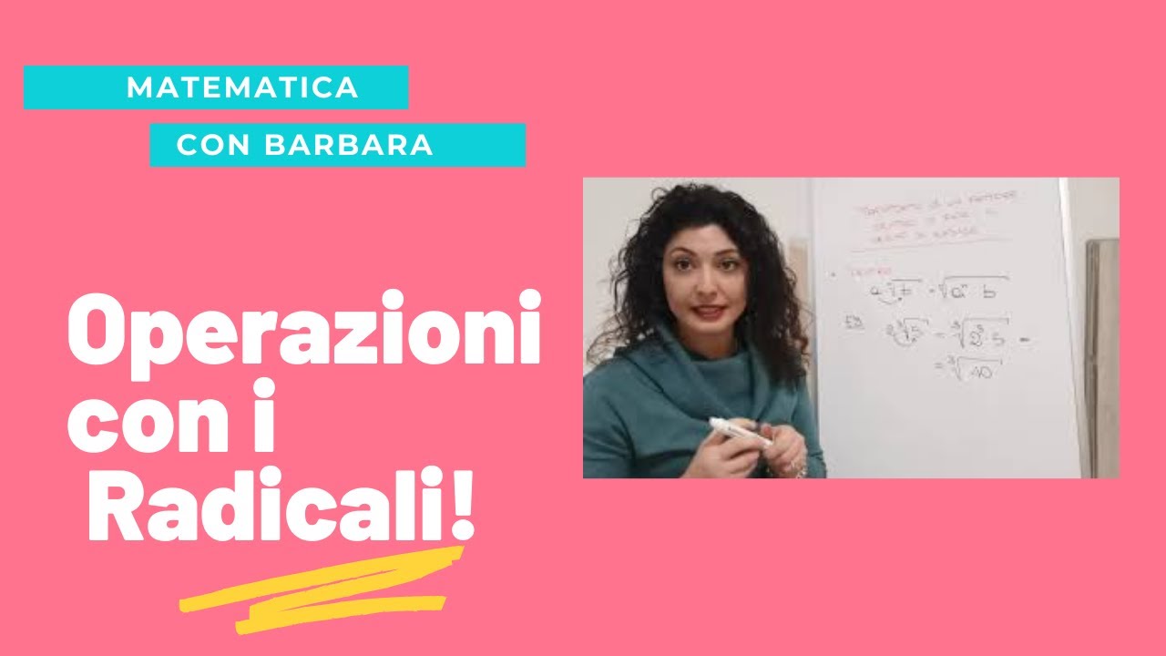Regola del Trasporto, prodotto e divisione tra radicali!