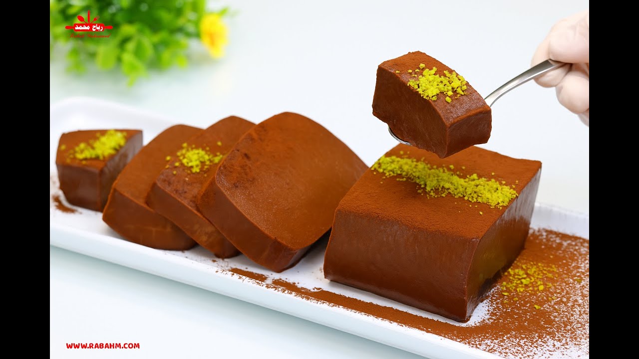 حلى الشوكولا البارد 🍫❄️ في 10 دقائق فقط! سهل وسريع في علبة الحليب والطعم؟ خيالي مع رباح محمد