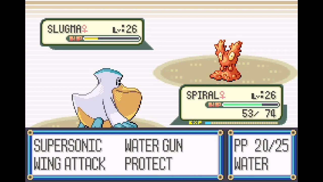 Pokemon Ruby Gym Leader Flannery Battle