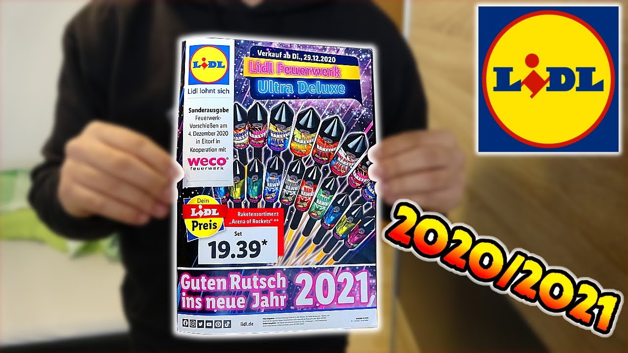 LIDL FEUERWERK PROSPEKT 2021/2022 | Aktuelle Angebote | MIT GEWINNSPIEL