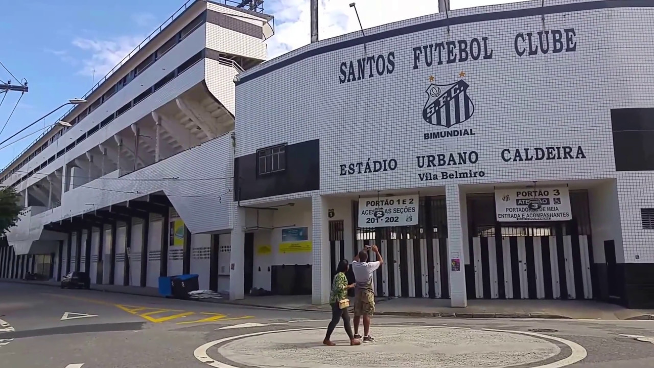Estádio Urbano Caldeira (Vila Belmiro) - Santos - SP