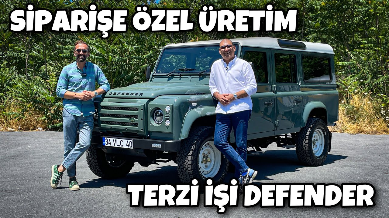 Türkiye üretimi, kişiye özel Land Rover  Defender. Bu Defender çok farklı #vlcdefender #defender