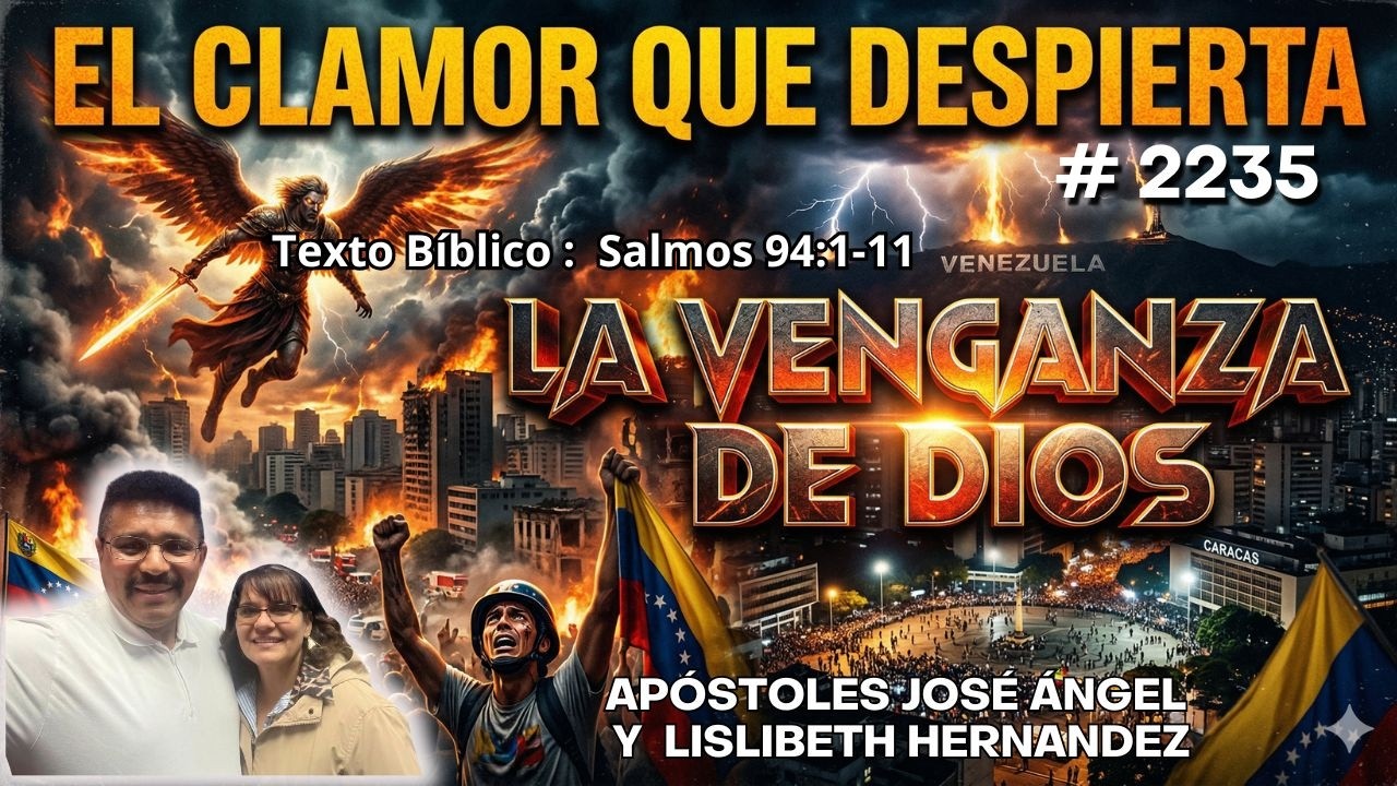 04-10-2026 Clamor Matutino: El clamor que despierta la venganza de Dios.