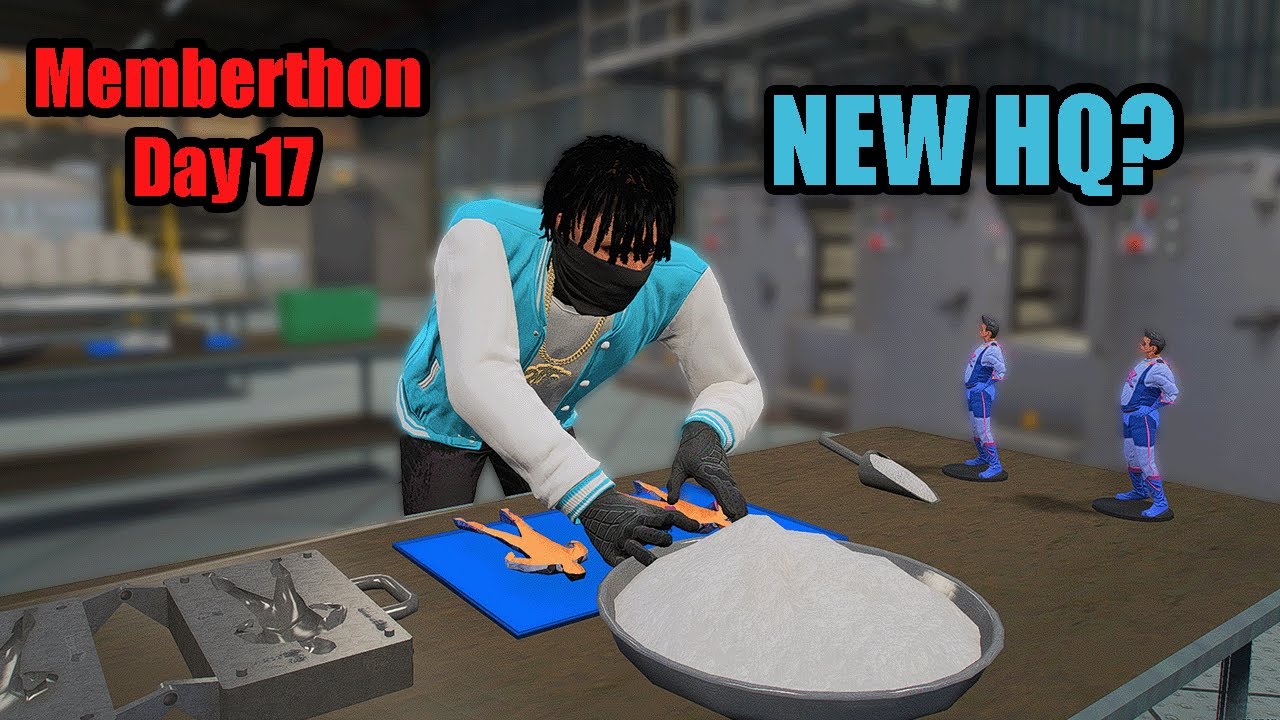 Getting A New HQ in GTA 5 RP - Memberthon Day 17!