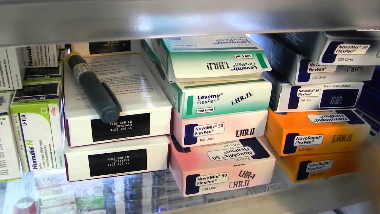Common medicines in a community pharmacy fridge Part 1