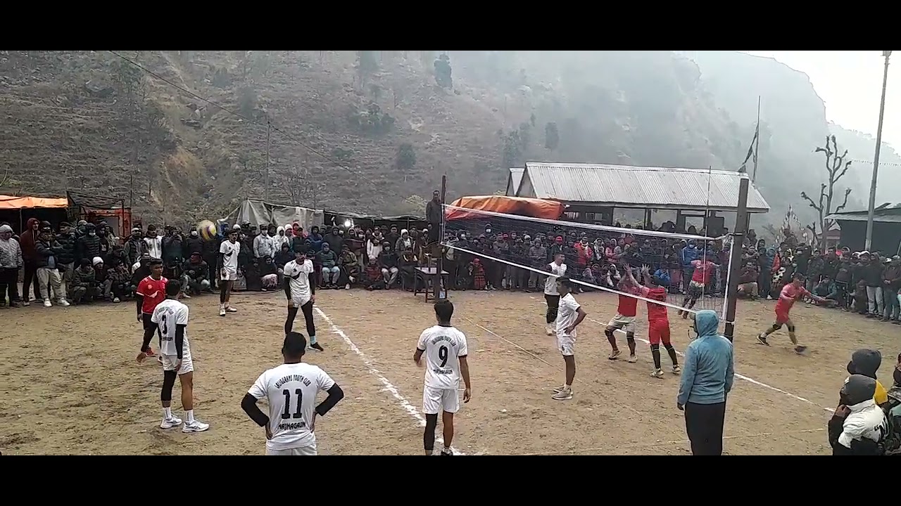 🫶👍Dharche municipality-3 khorlabesi tatopani mela Manbu v/s runchet volleyball game 2080😯😲💔