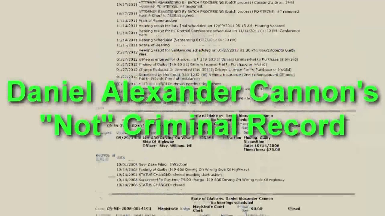 WANTED FELON DANIEL ALEXANDER CANNON - DRONE VIDEO PRODUCTIONS LLC EXPOSED!!