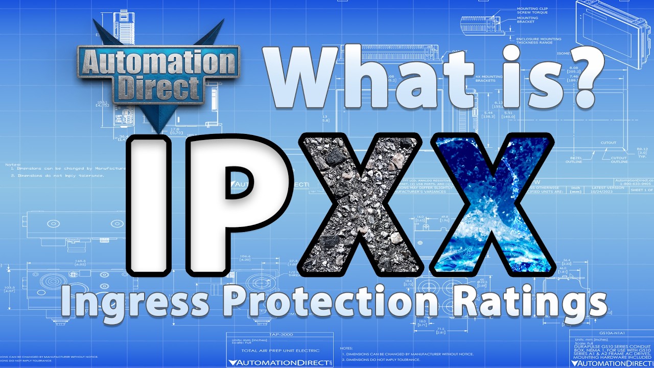 What is an IP Rating? IP - Ingress Protection ratings from AutomationDirect