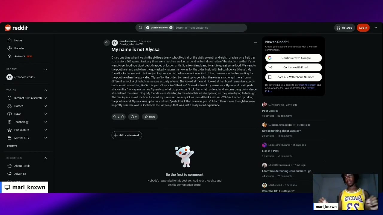 Reading Random Reddit Stories #2