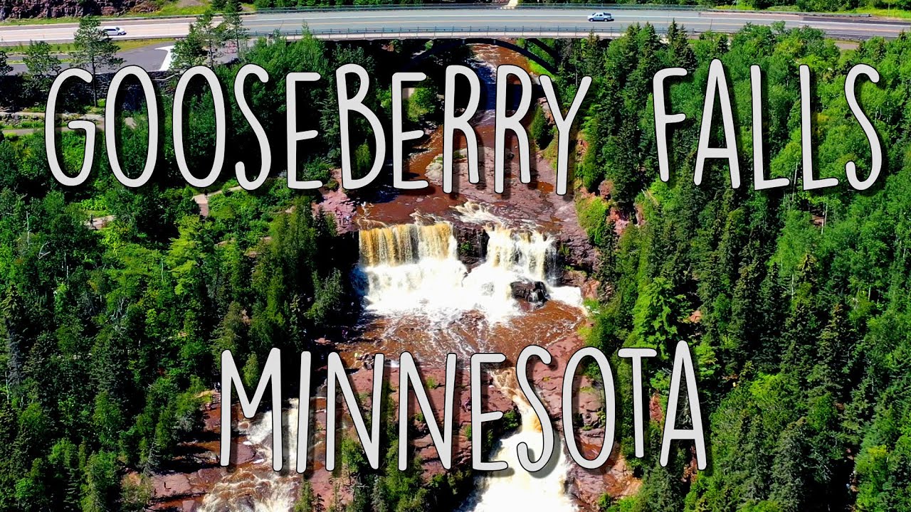 Gooseberry Falls State Park Two Harbors Minnesota DJI Mavic 2 Pro Drone and GoPro 7 4k Bing Err