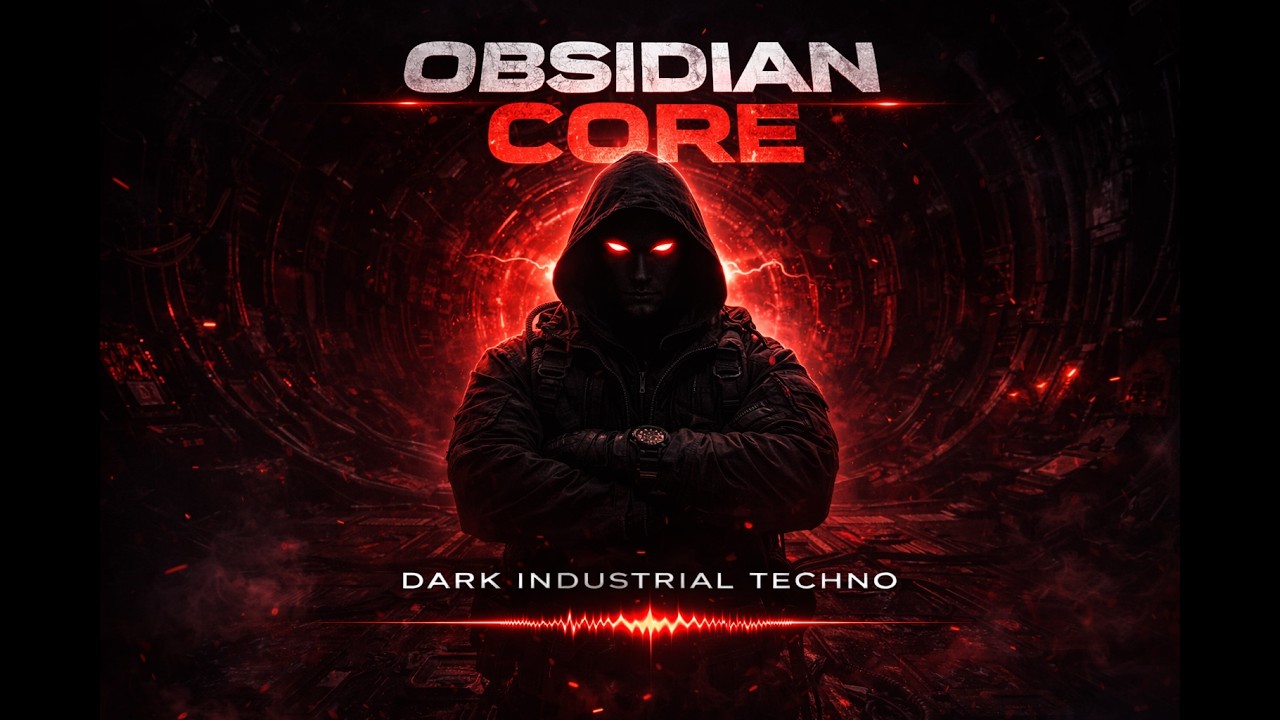 Obsidian Core: Dark Industrial Techno | Deep Work & Focus Mix