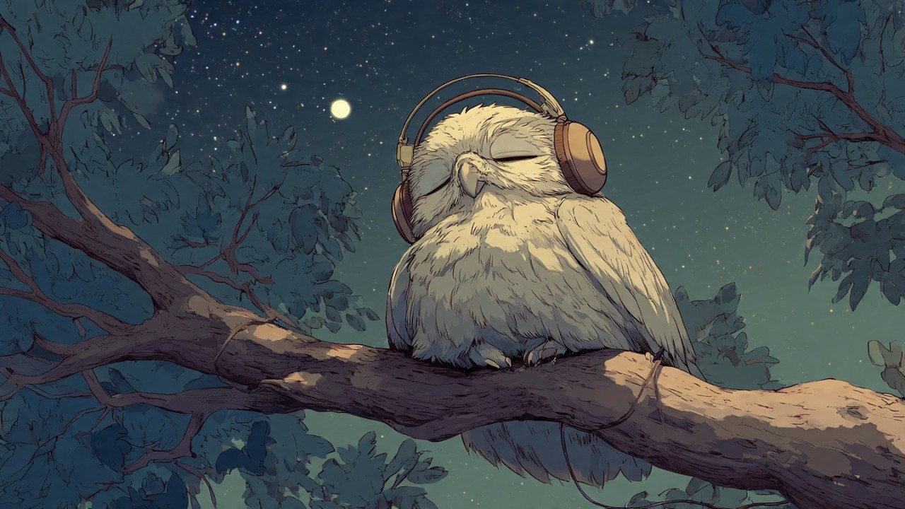 🦉Lo-Fi Sleep Radio 🌙 Soft Beats for Deep Sleep