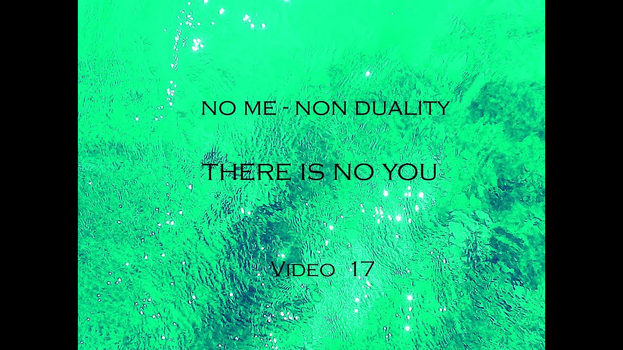 There is no you (v.17, no me-non duality)#nonduality #awakeningtonothingness #nottwo  #liberation