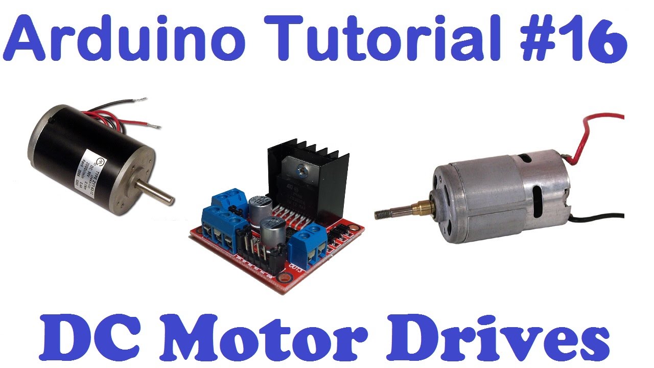 Учебное пособие по Arduino №16 — Управление двигателями постоянного тока, напряжение, направление...