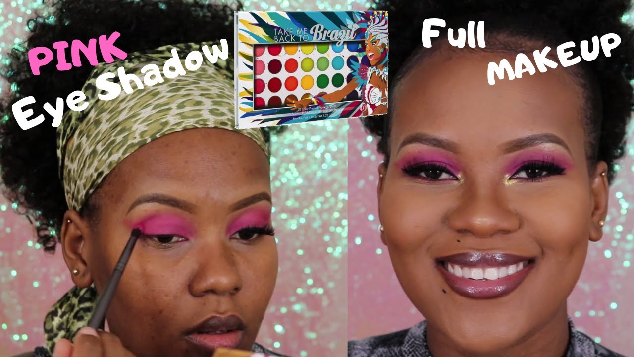 BH Cosmetics Take Me Back To Brazil Palette - Pink Eyeshadow