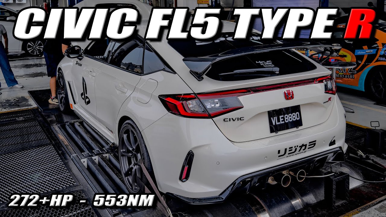 CIVIC TYPE R FL5 / EP10 - KITA KASI DYNO UP HORSE POWER LAGI!