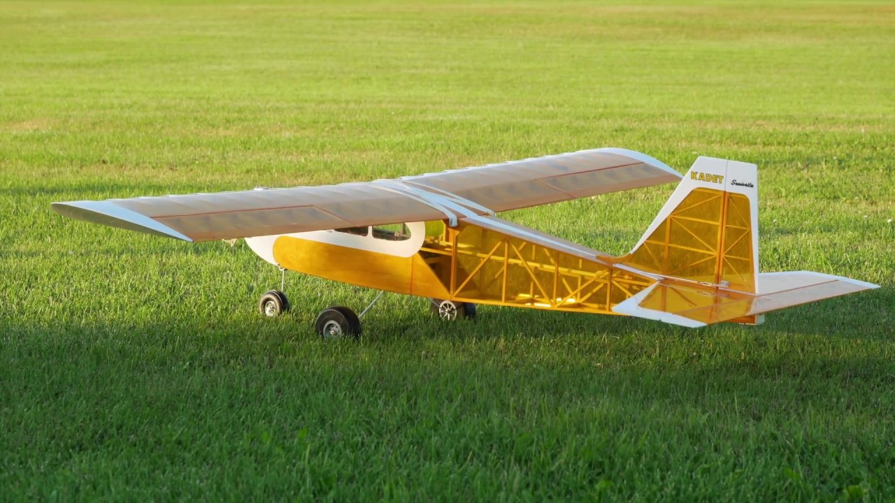 Sig Kadet Seniorita Maiden Flight
